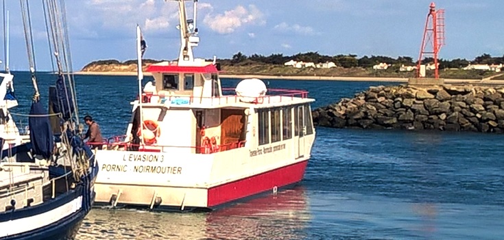 Navette de Pornic à Noirmoutier
