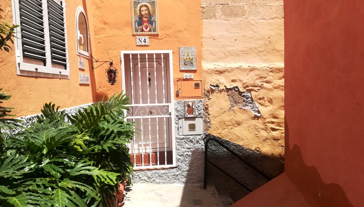 Oratoire à Saint Lazare, Las Palmas, juin 2020