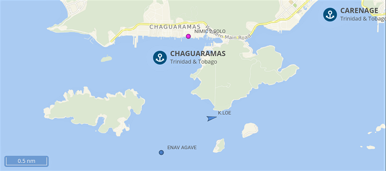 Alignements du panorama de Chaguaramas, juil. 2022
