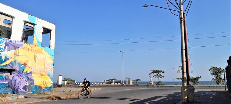 Front de mer à Puntarenas, côté Est, mar. 2024