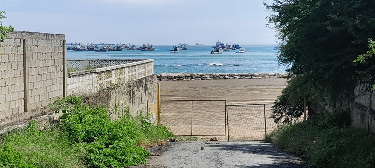 Mouillage des pêcheurs à La Libertad, avr. 2025