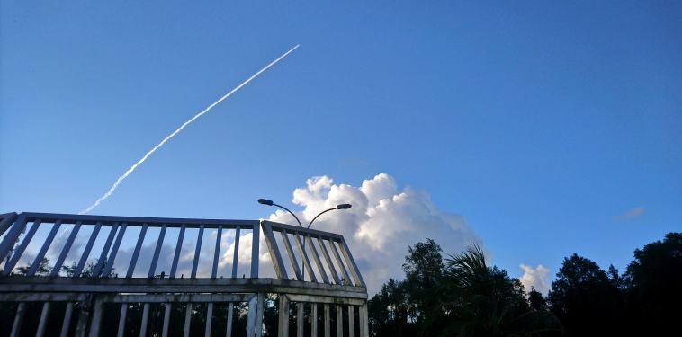 Ariane V pointe au ciel de la Guyane... juil. 2021